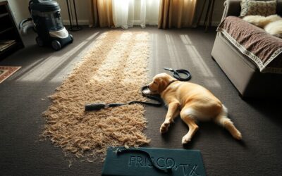 How Does Carpet Cleaning Help With Pet Hair in Frisco TX