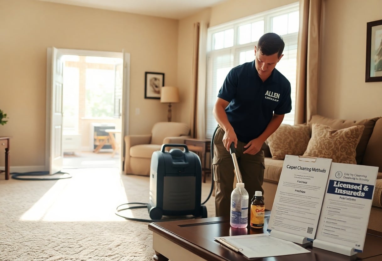 choosing the best carpet cleaners in allen dao