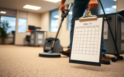 How Often Should Office Carpets Be Cleaned in Allen TX