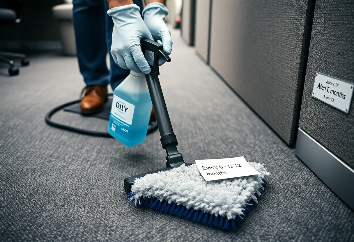 office carpet cleaning frequency in allen tx ylb