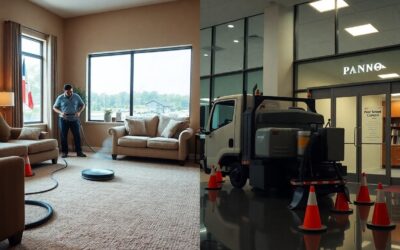 What Is the Difference Between Residential and Commercial Carpet Cleaning in Plano TX