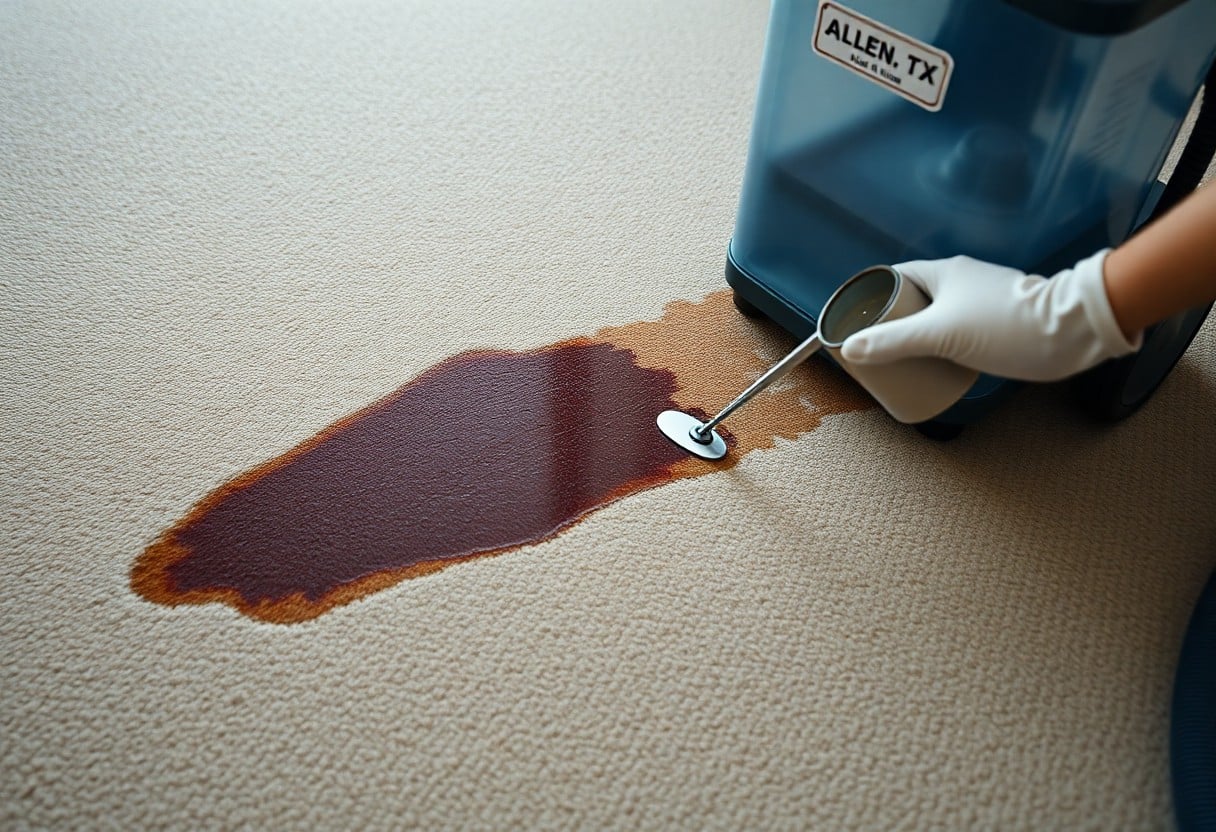 carpet cleaning for coffee stains in allen bmk