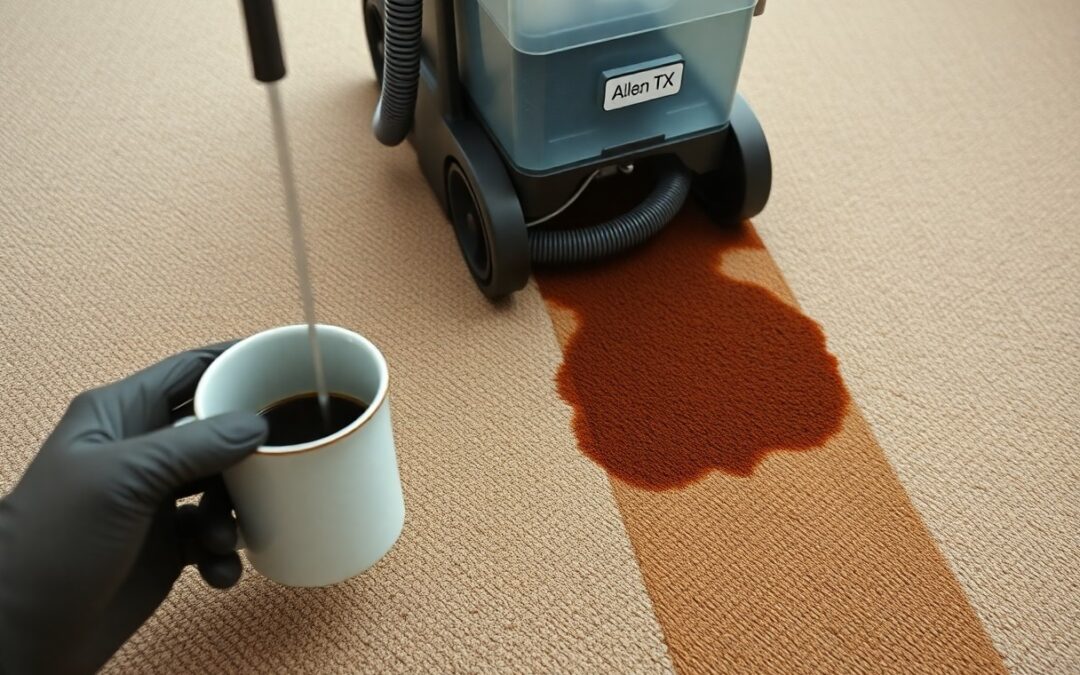 Can Carpet Cleaning Remove Coffee Stains in Allen TX