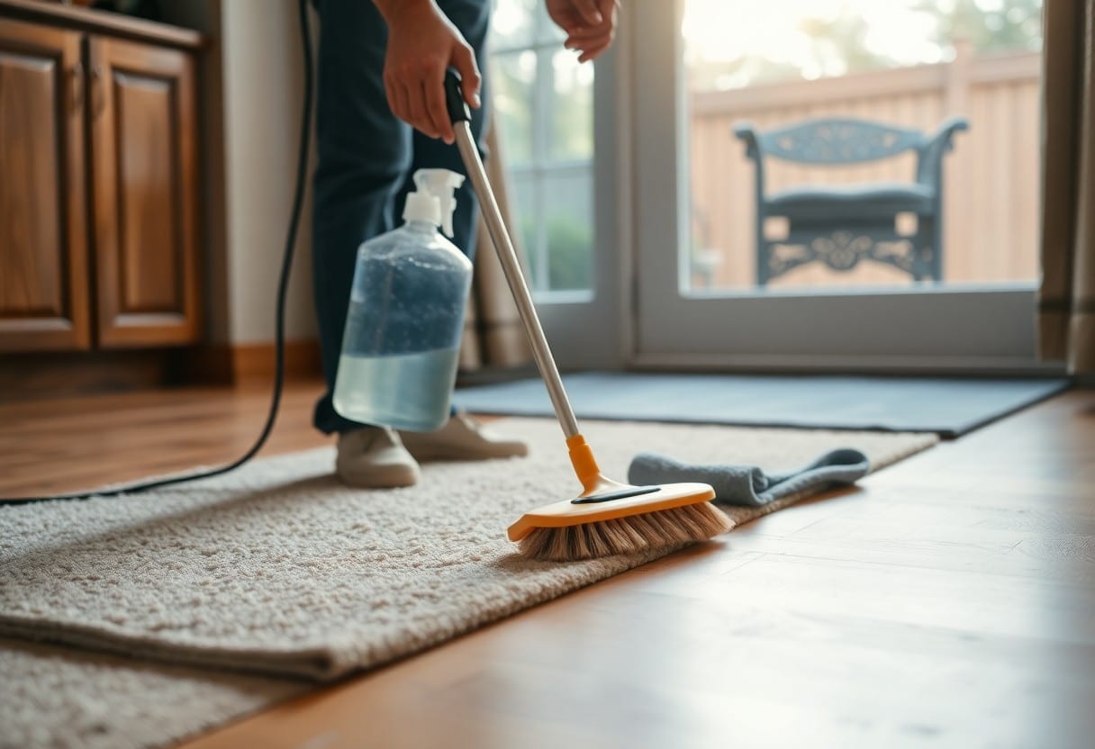 carpet cleaning safety for hardwood transitions