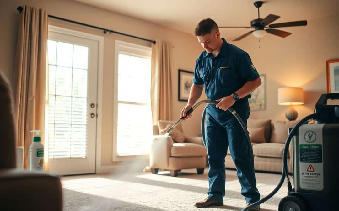 How does carpet cleaning improve indoor air quality in Plano TX