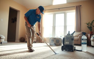 How Does Professional Carpet Cleaning Sanitize Carpets in Lucas TX