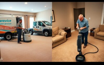 Is Professional Carpet Cleaning Better Than Renting a Machine in Anna TX