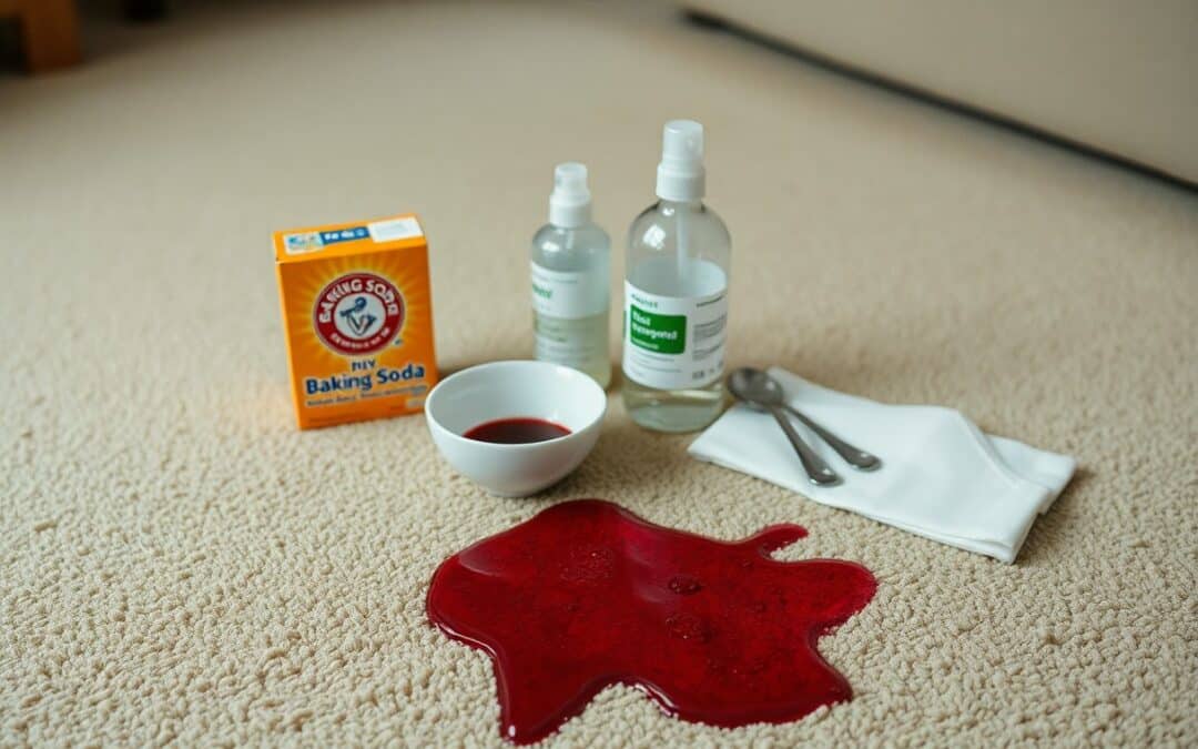 How Do You Remove Wine Stains from Carpet in Anna TX