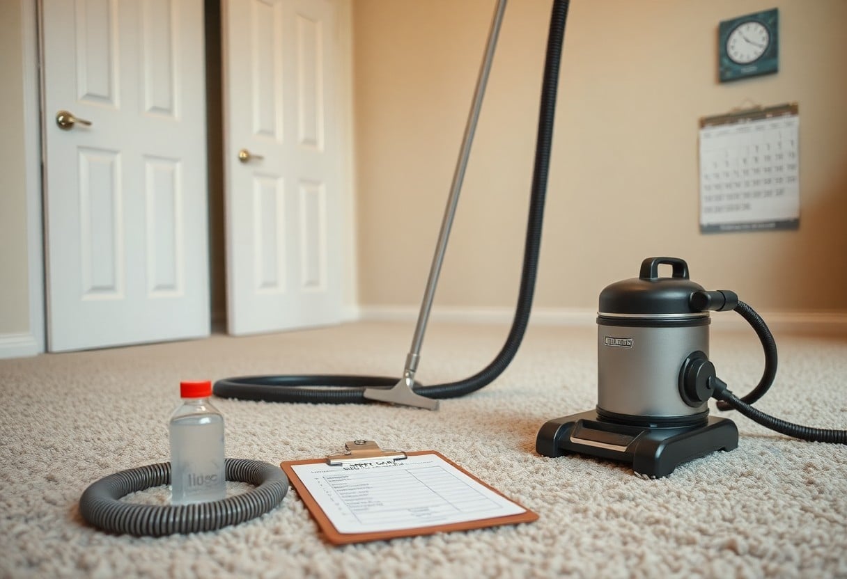 rental property carpet cleaning frequency allen tx