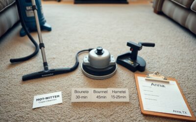 How Long Does Carpet Cleaning Take in Anna TX