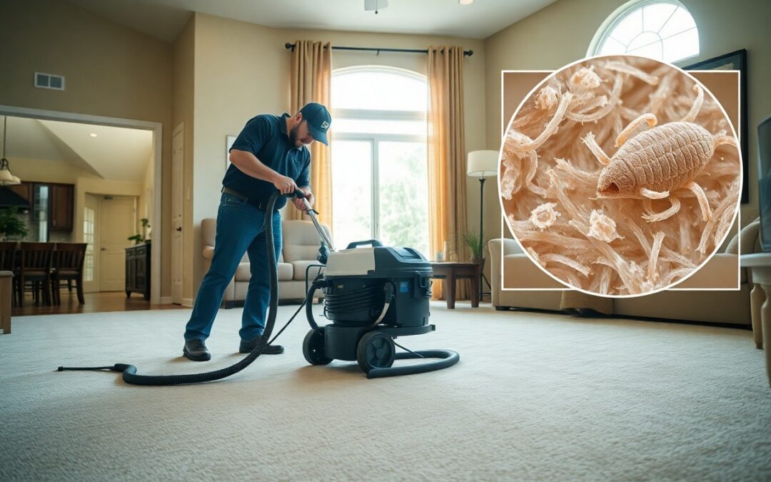 How often should carpets be cleaned in multi level homes in Plano TX