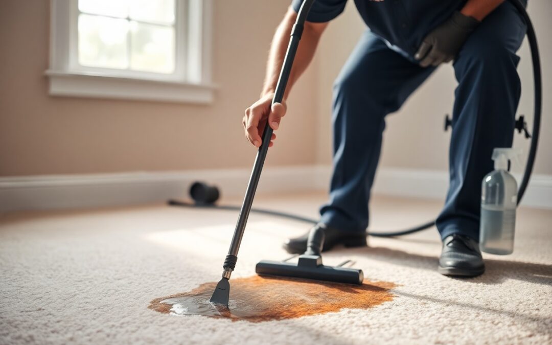 Can carpet cleaning remove stains from light colored carpets in McKinney TX