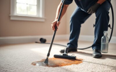 Can carpet cleaning remove stains from light colored carpets in McKinney TX