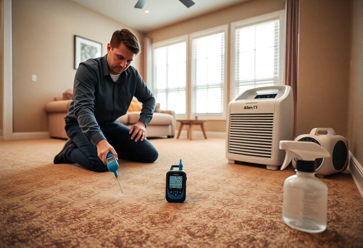 avoiding over wetting carpets in allen tx egc