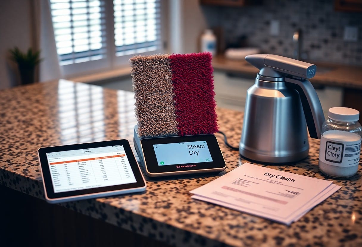 steam vs dry carpet cleaning in plano pqh