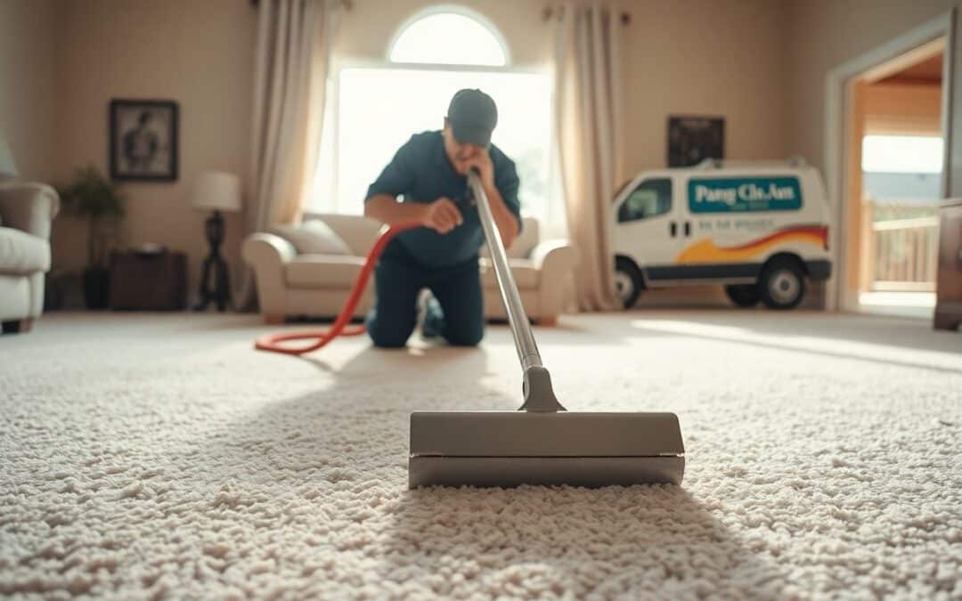 How does carpet cleaning help maintain carpet texture in McKinney TX