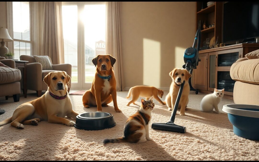 Is carpet cleaning important for households with multiple pets in McKinney TX