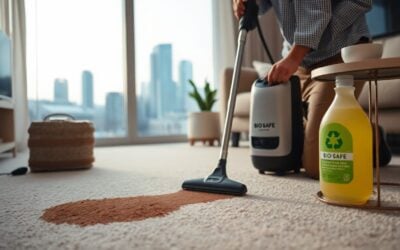 eco friendly carpet cleaning for deep stains in frisco bim What should homeowners do to maintain clean carpets after service in Allen TX