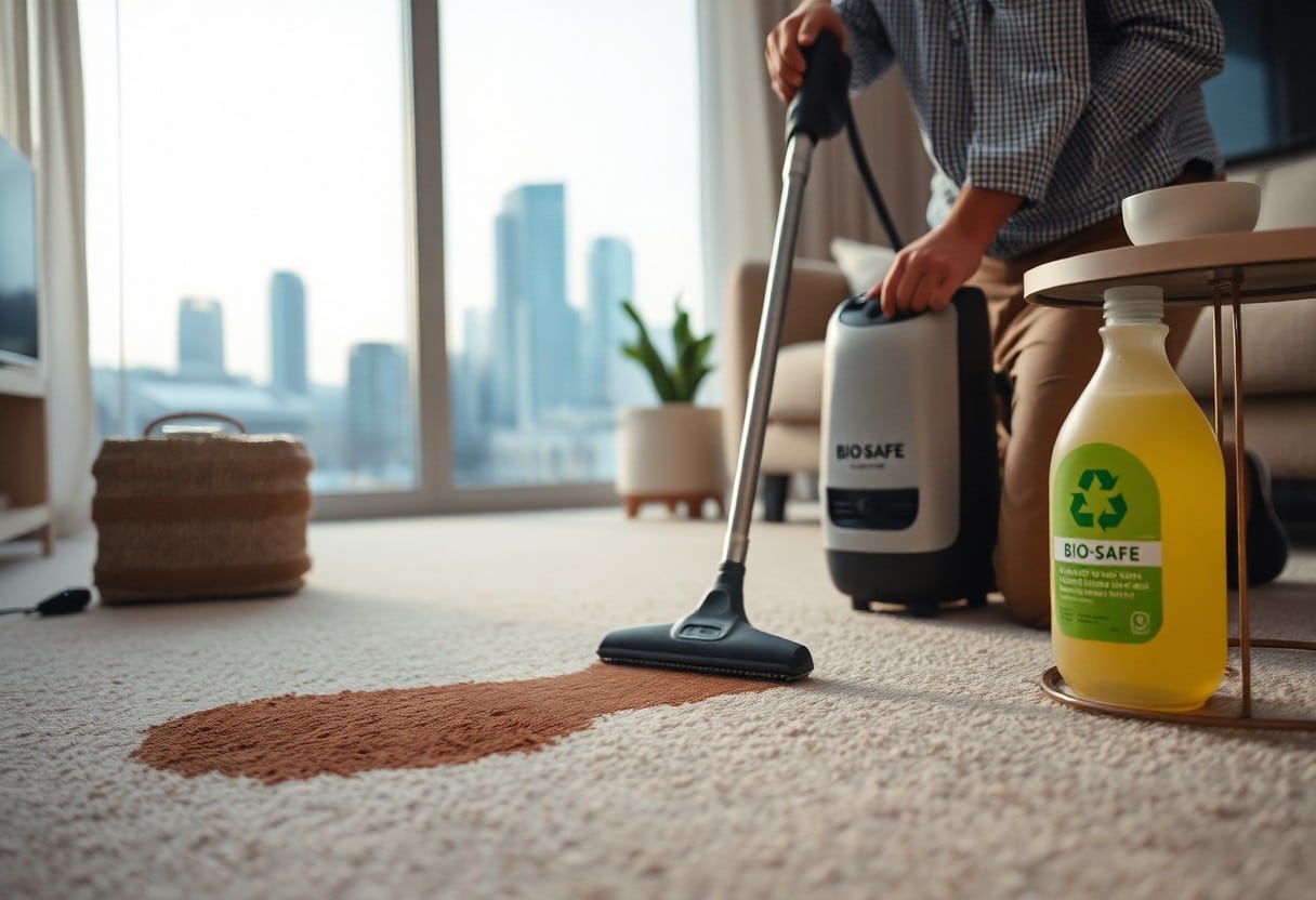 eco friendly carpet cleaning for deep stains in frisco bim