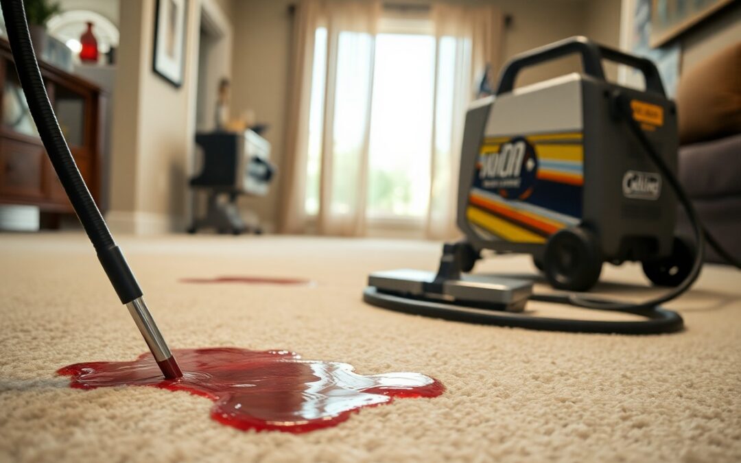 Can carpet cleaning remove stains caused by drinks and spills in McKinney TX