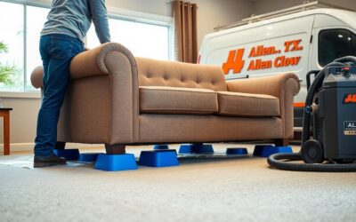 protecting furniture during carpet cleaning zjm How do carpet cleaners protect furniture during cleaning in Allen TX